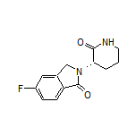 (S)-5-氟-2-(2-氧代-3-哌啶基)异吲哚啉-1-酮