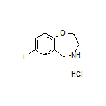 7-氟-2,3,4,5-四氢苯并[f][1,4]氧氮杂环庚烷盐酸盐