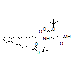 (S)-4-Boc-4-(17-Boc-十七氨基)丁酸