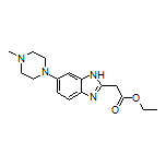 2-[6-(4-甲基-1-哌嗪基)-2-苯并咪唑基]乙酸乙酯