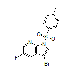 3-溴-5-氟-1-对甲苯磺酰基-7-氮杂吲哚