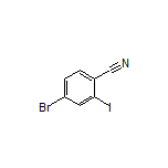 4-溴-2-碘苯腈