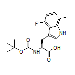 Boc-4-氟-7-甲基-L-色氨酸