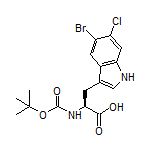 Boc-5-溴-6-氯-L-色氨酸