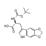 (S)-3-(5H-[1,3]二噁茂并[4,5-f]吲哚-7-基)-2-(Boc-氨基)丙酸