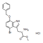 7-(苄氧基)-4-溴-L-色氨酸甲酯盐酸盐