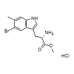 5-溴-6-甲基-L-色氨酸甲酯盐酸盐