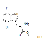 4-溴-7-氟-L-色氨酸甲酯盐酸盐
