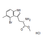 4-溴-5-甲基-L-色氨酸甲酯盐酸盐