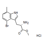 4-溴-7-甲基-L-色氨酸甲酯盐酸盐