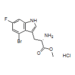 4-溴-6-氟-L-色氨酸甲酯盐酸盐