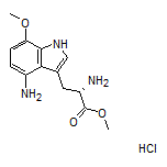 4-氨基-7-甲氧基-L-色氨酸甲酯盐酸盐