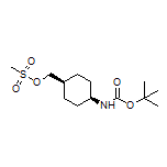 甲磺酸[[顺式-4-(Boc-氨基)环己基]甲基]酯