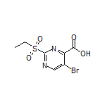 5-溴-2-(乙基磺酰基)嘧啶-4-甲酸
