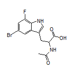 N-乙酰基-5-溴-7-氟-DL-色氨酸