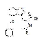 N-乙酰基-4-(苄氧基)-DL-色氨酸