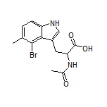 N-乙酰基-4-溴-5-甲基-DL-色氨酸