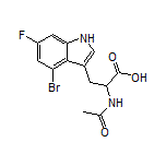 N-乙酰基-4-溴-6-氟-DL-色氨酸