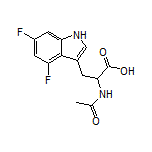 N-乙酰基-4,6-二氟-DL-色氨酸