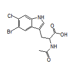 N-乙酰基-5-溴-6-氯-DL-色氨酸