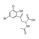 N-乙酰基-5-溴-7-氯-DL-色氨酸