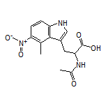 N-乙酰基-4-甲基-5-硝基-DL-色氨酸