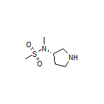 (S)-N-甲基-N-(3-吡咯烷基)甲磺酰胺