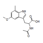 N-乙酰基-5-甲氧基-7-甲基-DL-色氨酸