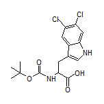 Boc-5,6-二氯-DL-色氨酸