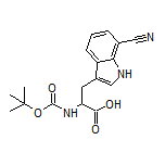 Boc-7-氰基-DL-色氨酸