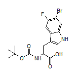 Boc-6-溴-5-氟-DL-色氨酸