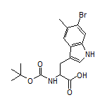 Boc-6-溴-5-甲基-DL-色氨酸