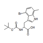 Boc-4-溴-7-甲基-DL-色氨酸