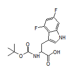 Boc-4,6-二氟-DL-色氨酸