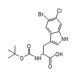 Boc-5-溴-6-氯-DL-色氨酸