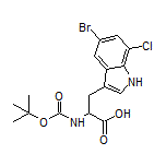 Boc-5-溴-7-氯-DL-色氨酸
