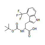 Boc-4-(三氟甲基)-DL-色氨酸