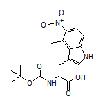 Boc-4-甲基-5-硝基-DL-色氨酸