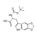 3-(5H-[1,3]二噁茂并[4,5-f]吲哚-7-基)-2-(Boc-氨基)丙酸