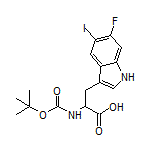Boc-6-氟-5-碘-DL-色氨酸