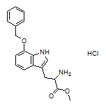 7-(苄氧基)-DL-色氨酸甲酯盐酸盐