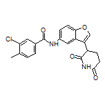 3-氯-N-[3-(2,6-二氧代-3-哌啶基)-5-苯并呋喃基]-4-甲基苯甲酰胺