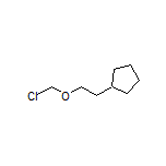 [2-(氯甲氧基)乙基]环戊烷