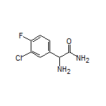 2-氨基-2-(3-氯-4-氟苯基)乙酰胺