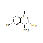 2-氨基-2-(5-溴-2-甲氧基苯基)乙酰胺