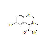 3-(5-溴-2-甲氧基苯基)吡嗪-2(1H)-酮