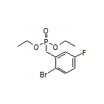 2-溴-5-氟苄基膦酸二乙酯