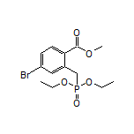 4-溴-2-[(二乙氧基磷酰基)甲基]苯甲酸甲酯