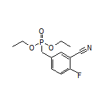 3-氰基-4-氟苄基膦酸二乙酯