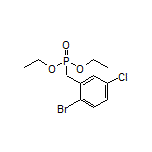 2-溴-5-氯苄基膦酸二乙酯